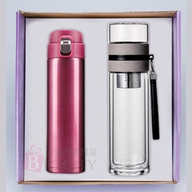 冷熱茶飲環保杯禮盒組