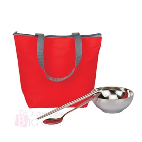 環保餐具碗組附保溫袋