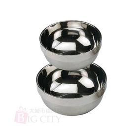 304不鏽鋼磨砂碗(小)