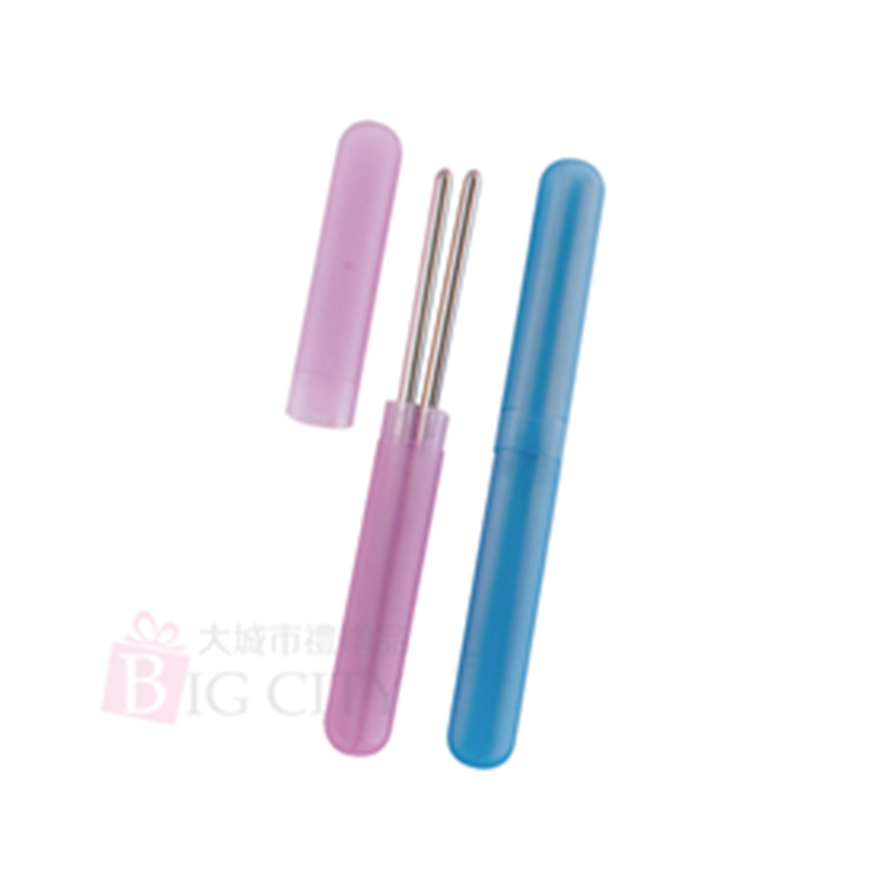 不鏽鋼筷附收納筒