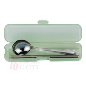 2件式餐具組附掀蓋盒