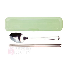 素面拋光二件餐具盒組