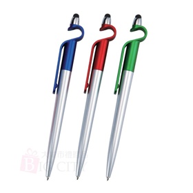 C型支架觸控原子筆