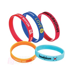 矽膠廣告手環