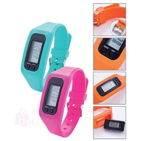 矽膠計步器電子錶