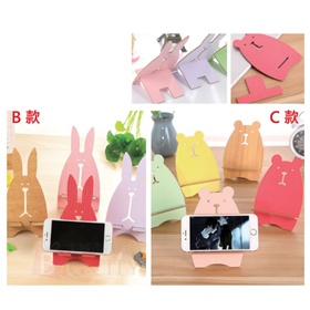 DIY木質手機支架