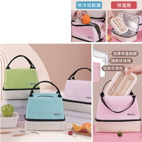 雙層手提保溫餐袋