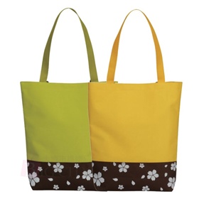 櫻花雙色側背包