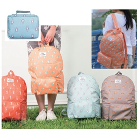 韓風輕便折疊揹包