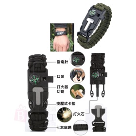 五合一急救手環