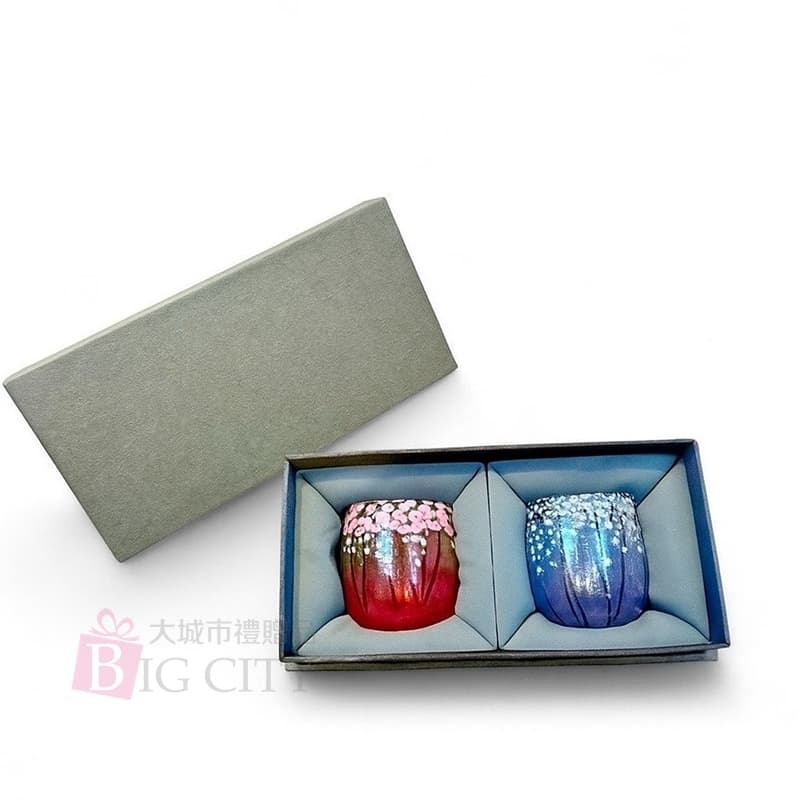 雙杯滿意 幸福圓滿 | 玻璃典藏藝術擺件