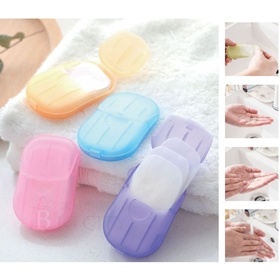 隋身洗手香皂紙