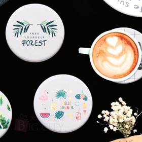 硅藻土吸水杯墊