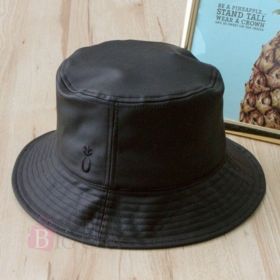 鳳梨皮革漁夫帽