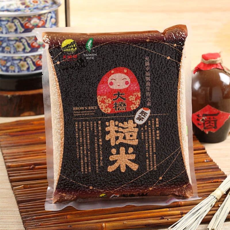《大橋牌》胚芽糙米1.5kg×12包×箱